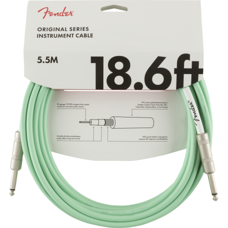 FENDER INSTRUMENT ORIGINAL 18,6' SFG 5,5 m KABEL