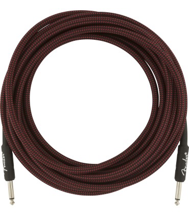 FENDER INSTRUMENT PRO 18.6' RED TWEED 5,5 m KABEL
