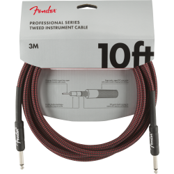 FENDER INSRUMENT PRO 10' RED TWEED 3 m KABEL
