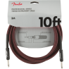 FENDER INSRUMENT PRO 10' RED TWEED 3 m KABEL