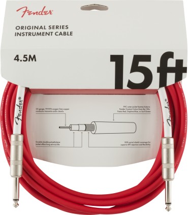 FENDER INSTRUMENT ORIGINAL 15' FRD 4,5 m KABEL
