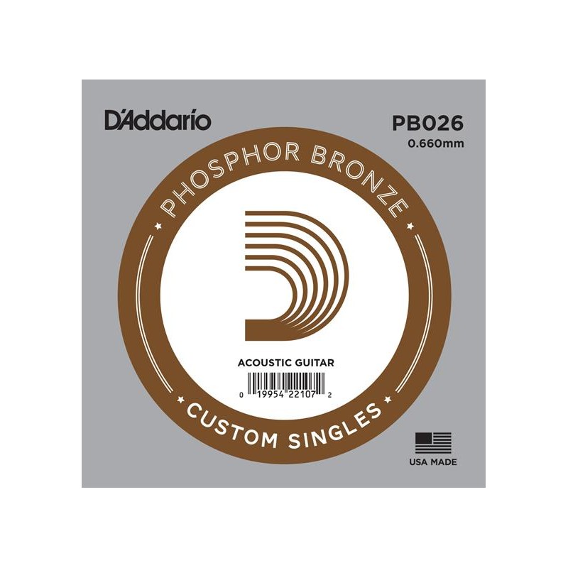 DADDARIO PB026 Phosphor Bronze ŽICA