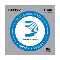 DADDARIO PLS010 plain steel ŽICA
