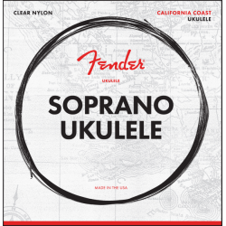FENDER CALIFORNIA COAST SOPRANO UKULELE ŽICE