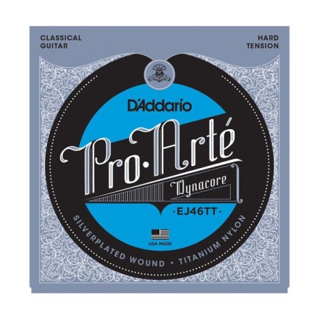 DADDARIO KLASIKA EJ46TT Titanium Trebles, hard tension ŽICE