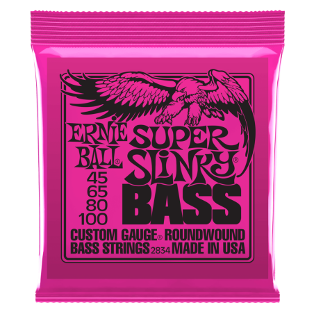 ERNIE BALL BAS ROUNDWOUND SUPER SLINKY 45-100 ŽICE