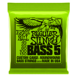 ERNIE BALL BAS ROUNDWOUND 5-STRING REGULAR SLINKY 45-130 ŽICE