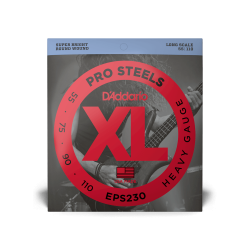 DADDARIO BASS EPS230 55-110 pro steels ŽICE