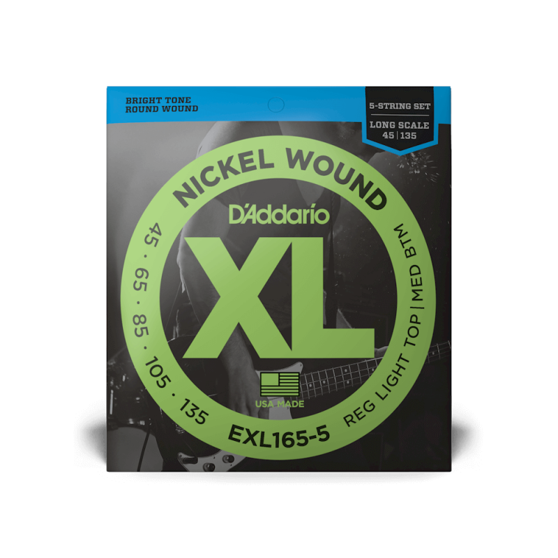 DADDARIO BASS EXL165-5 45-135 ŽICE