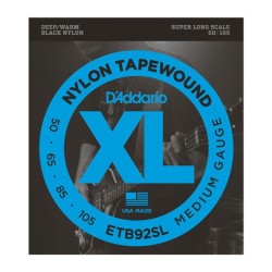 DADDARIO BASS ETB92SL tapewound 50-105 Super Long Scale ŽICE