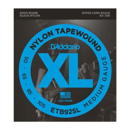 DADDARIO BASS ETB92SL tapewound 50-105 Super Long Scale ŽICE