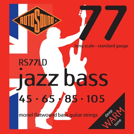 ROTOSOUND RS77LD FLATWOUND 45-105 ŽICE