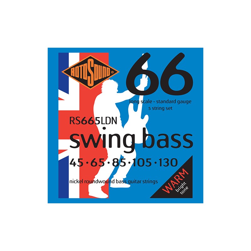 ROTOSOUND RS665LDN SWING BASS 66 45-130 ŽICE