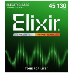 ELIXIR BAS GITARA 45-130 STAINLESS STEEL ŽICE