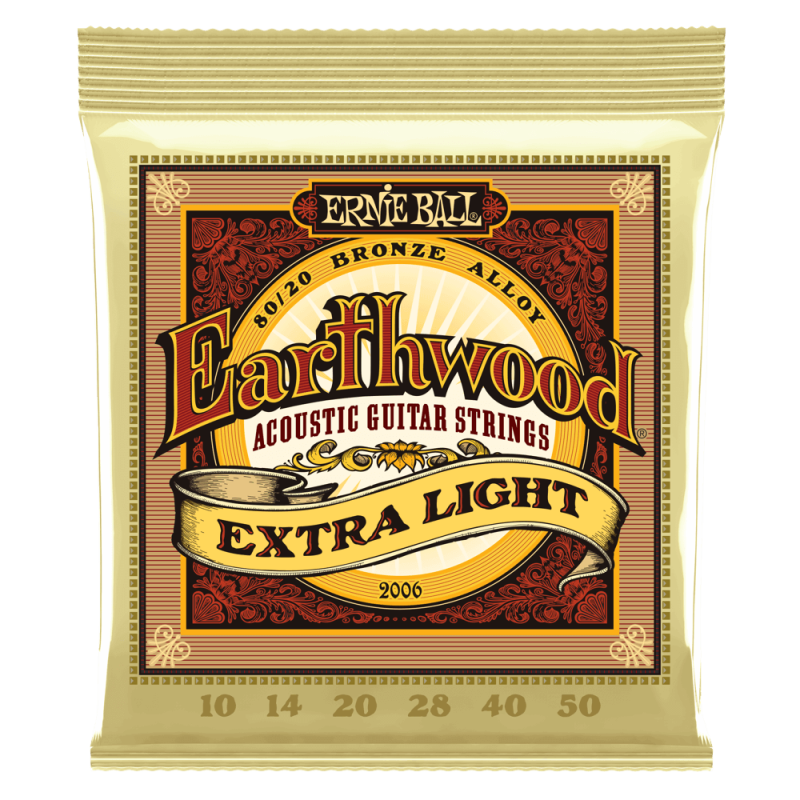 ERNIE BALL GITARA AKUSTIČNA EARTHWOOD 10-50 ŽICE
