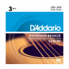DADDARIO AKUSTIKA EJ16-3D 12-35 PHB 3 pack ŽICE