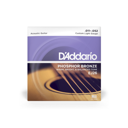 DADDARIO AKUSTIKA EJ26 11-52 PHB ŽICE