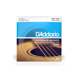 DADDARIO AKUSTIKA EJ38 12 string Bronze ŽICE