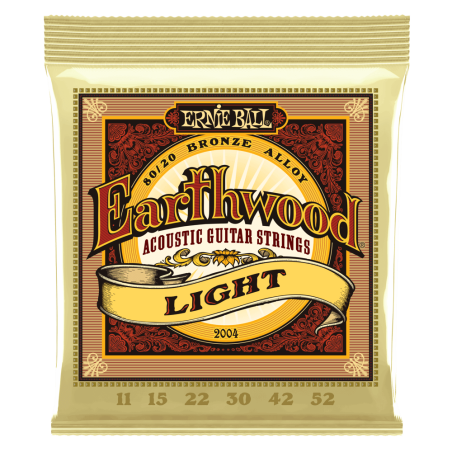 ERNIE BALL GITARA AKUSTIČNA EARTHWOOD 11-52 ŽICE
