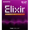 ELIXIR GITARA AKUSTIČNA 10-47 NANOWEB Phosphor Bronze ŽICE