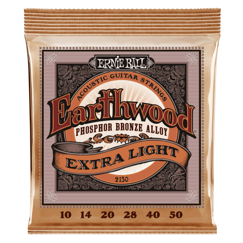 ERNIE BALL GITARA AKUSTIČNA EARTHWOOD 10-50 PB ŽICE