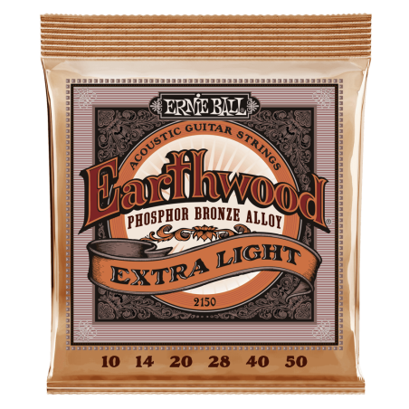 ERNIE BALL GITARA AKUSTIČNA EARTHWOOD 10-50 PB ŽICE