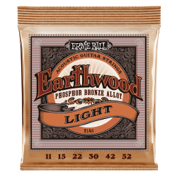 ERNIE BALL GITARA AKUSTIČNA EARTHWOOD 11-52 PB ŽICE