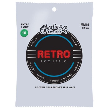 MARTIN GITARA AKUSTIČNA MM10 RETRO 10-47 ŽICE