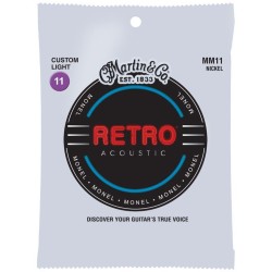 MARTIN GITARA AKUSTIČNA MM11 RETRO 11-52 ŽICE
