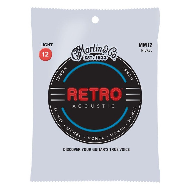 MARTIN GITARA AKUSTIČNA MM12 RETRO 12-54 ŽICE