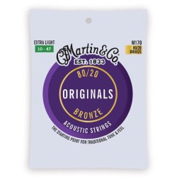 MARTIN GITARA AKUSTIČNA M170 ACOUSTIC 10-47 ŽICE