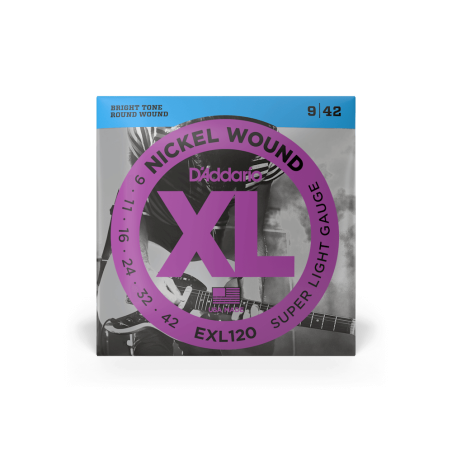 DADDARIO ELEKTRIKA EXL120 09-42 ŽICE