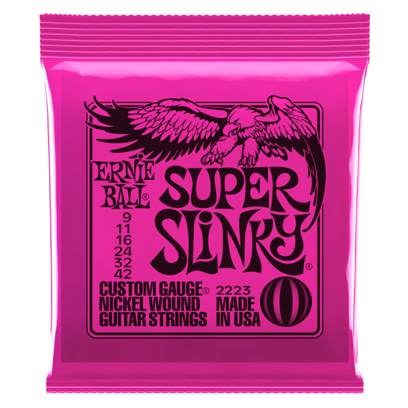 ERNIE BALL GITARA SUPER SLINKY 09-42 ŽICE