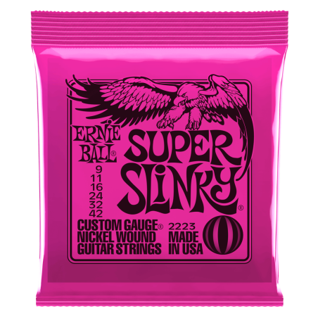 ERNIE BALL GITARA SUPER SLINKY 09-42 ŽICE