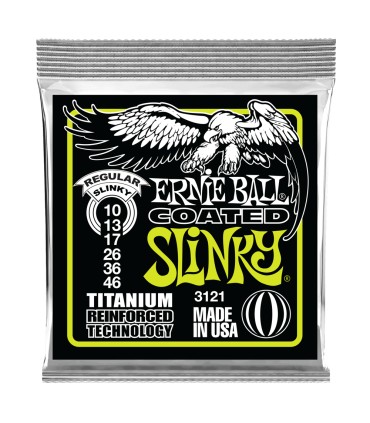 ERNIE BALL GITARA REGULAR SLINKY COATED 10-46 ŽICE