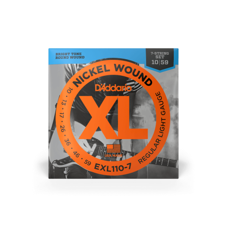 D'ADDARIO ELEKTRIKA EXL110-7 10-59 7-STRING ŽICE