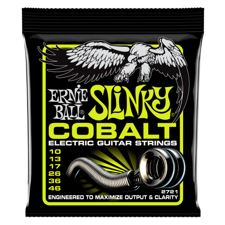 ERNIE BALL GITARA COBALT REGULAR SLINKY 10-46 ŽICE