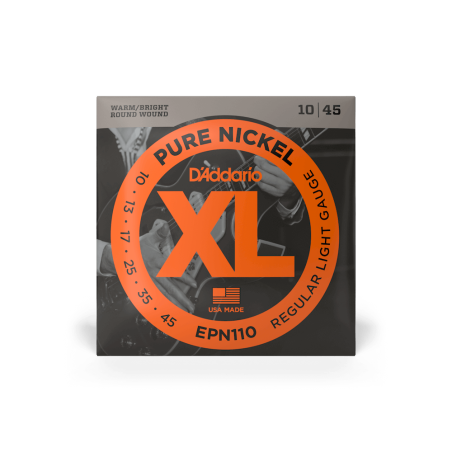 DADDARIO ELEKTRIKA EPN110 10-45 pure nickel ŽICE
