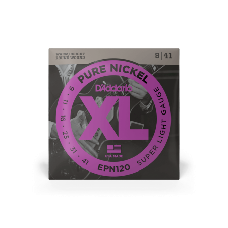 DADDARIO ELEKTRIKA EPN120 09-41 pure nickel ŽICE