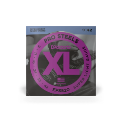 DADDARIO ELEKTRIKA EPS520 09-42 pro steels ŽICE