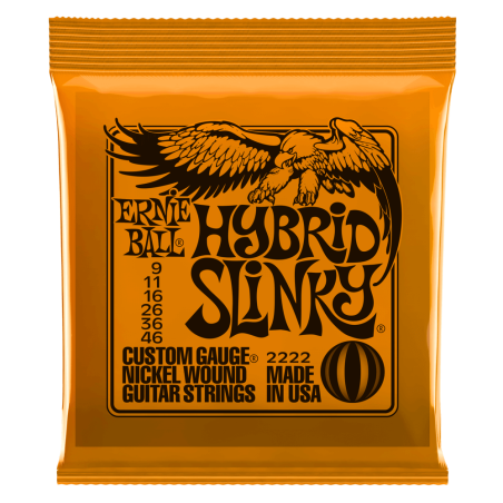 ERNIE BALL GITARA HYBRID SLINKY 09-46 ŽICE