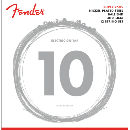 FENDER ELEKTRIKA 12-ŽIČANA XII STRING 10-46 ŽICE