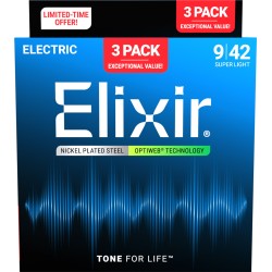 ELIXIR ELEKTRIKA 09-42 OPTIWEB 3 PACK ŽICE