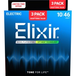 ELIXIR ELEKTRIKA 10-46 OPTIWEB 3 PACK ŽICE