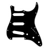 FENDER STRAT BLACK 3-PLY 11 RUPA PICKGUARD