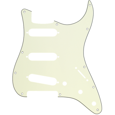 FENDER STRAT MINT GREEN 11 RUPA PICKGUARD
