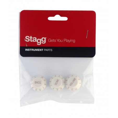 STAGG SP-KNST-WH SET KAPICE POTENCIOMETRA