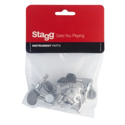 STAGG AK/EL SP-MHWS-CHBB 3x3 BK NAVIJAČI