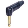 NEUTRIK 6.3 NP2RX-B MONO kutni pozlaćeni KONEKTOR