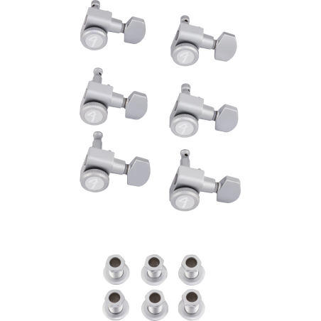 FENDER LOCKING TUNERS BRUSHED CHROME NAVIJAČI